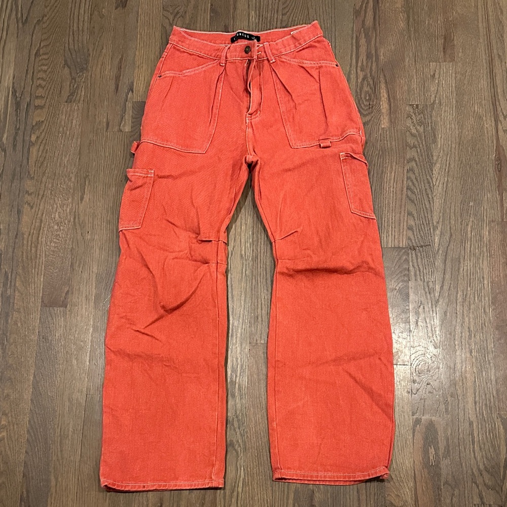 Lioness Red Orange Cargo Pants